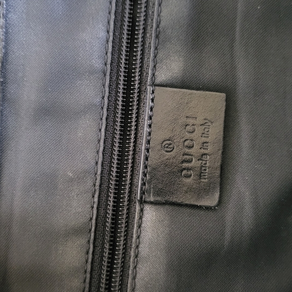 GUCCI Handbag Tote Bag Jackie GG Canvas.. Authentic - Picture 8 of 13